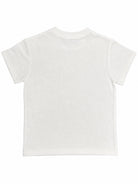 T-shirt per bambini Gucci Kids bianca con stampa Web e cavallo 547559XJHLZ 9214 GUCCI KIDS 