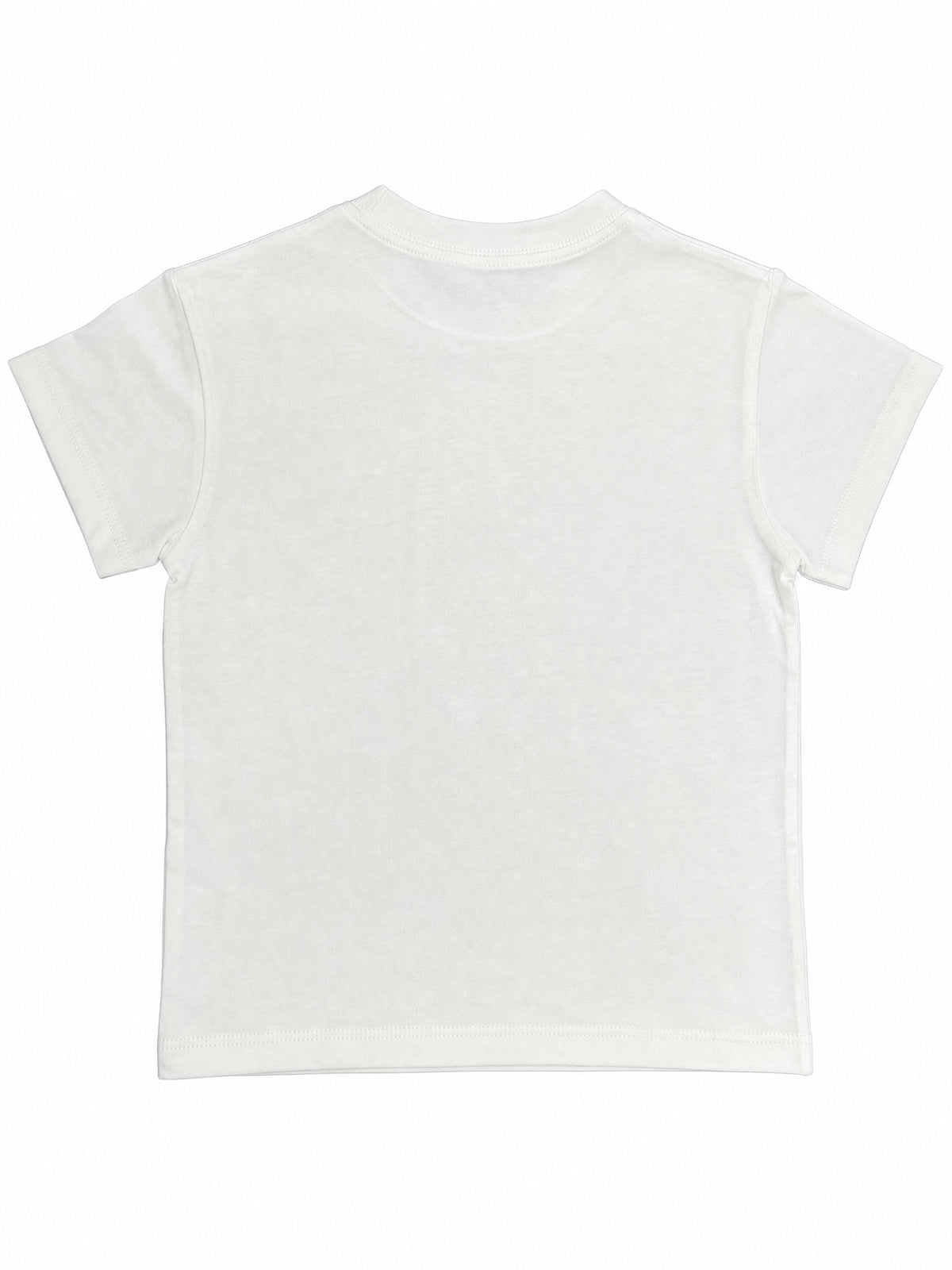 T-shirt per bambini Gucci Kids bianca con stampa Web e cavallo 547559XJHLZ 9214 GUCCI KIDS 