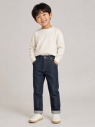 Jeans per bambino Gucci Kids in denim con orlo risvoltato 826644XDDGN 4759 GUCCI KIDS 