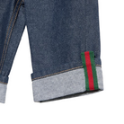 Jeans per neonato Gucci Kids in denim con orlo risvoltato 830721XDDGN 4759 GUCCI KIDS 