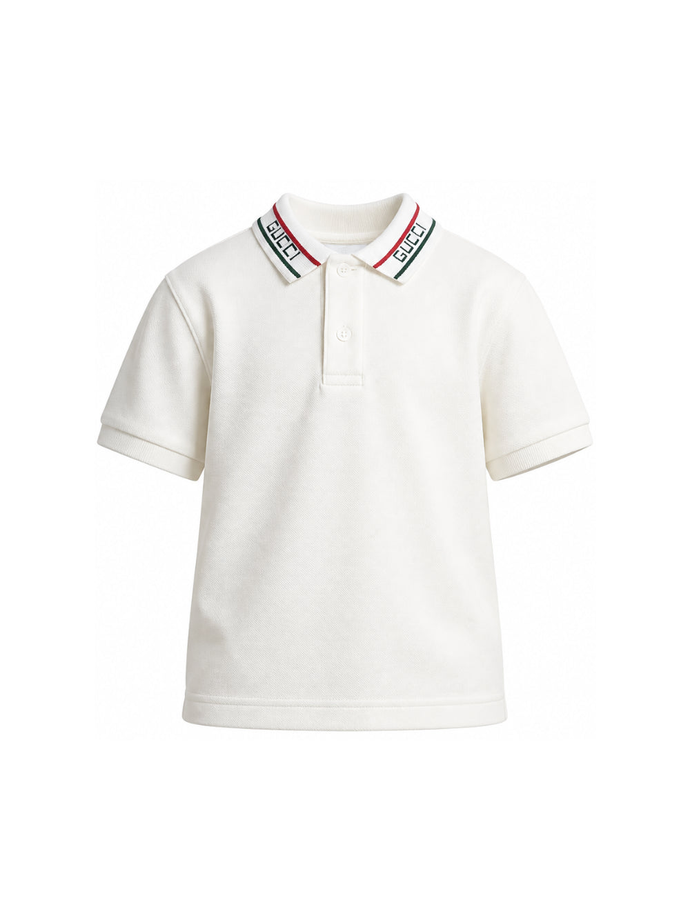 T-shirt per bambino Gucci Kids bianca con logo sul colletto 860897XJHW2 9024 GUCCI KIDS 