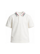 T-shirt per bambino Gucci Kids bianca con logo sul colletto 860897XJHW2 9024 GUCCI KIDS 