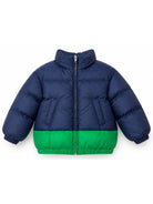 Giubbino per neonato Gucci Kids blu con logo GG all-over 863969XWA8Z 4023 GUCCI KIDS 