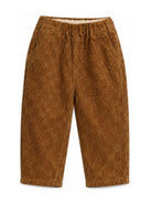 Pantaloni per neonati Gucci Kids marroni in velluto a coste 865059XDDF9 2230 GUCCI KIDS 