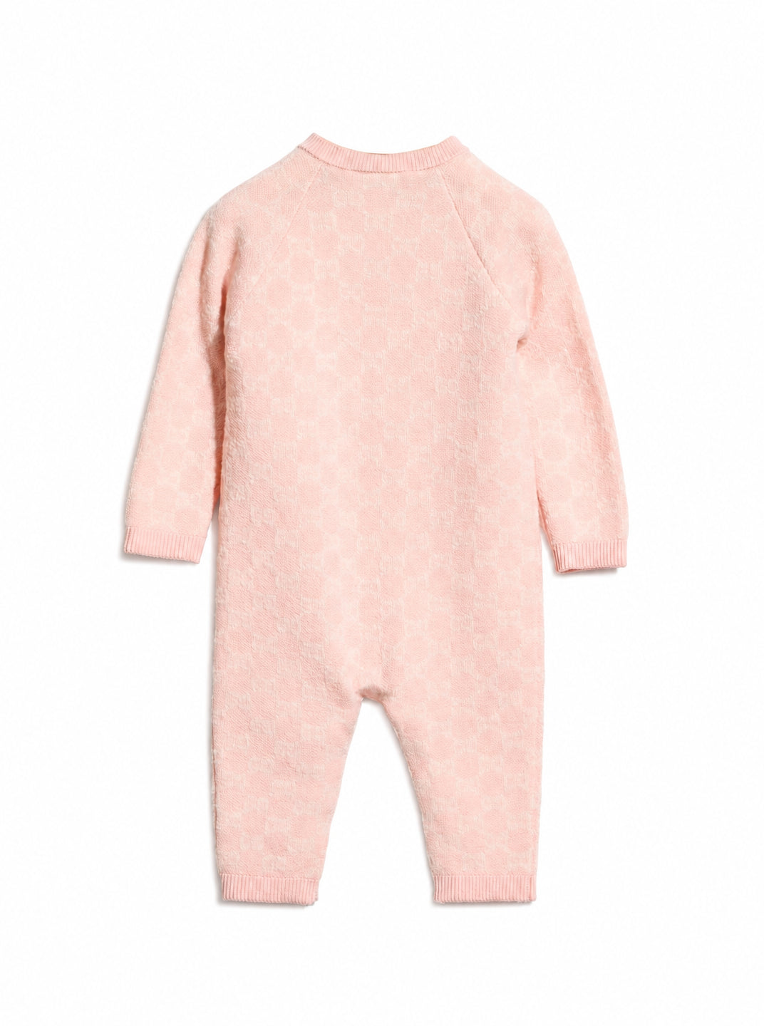 Tutina per neonata Gucci Kids rosa con logo GG jacquard 866239XKEZP 5012 GUCCI KIDS 