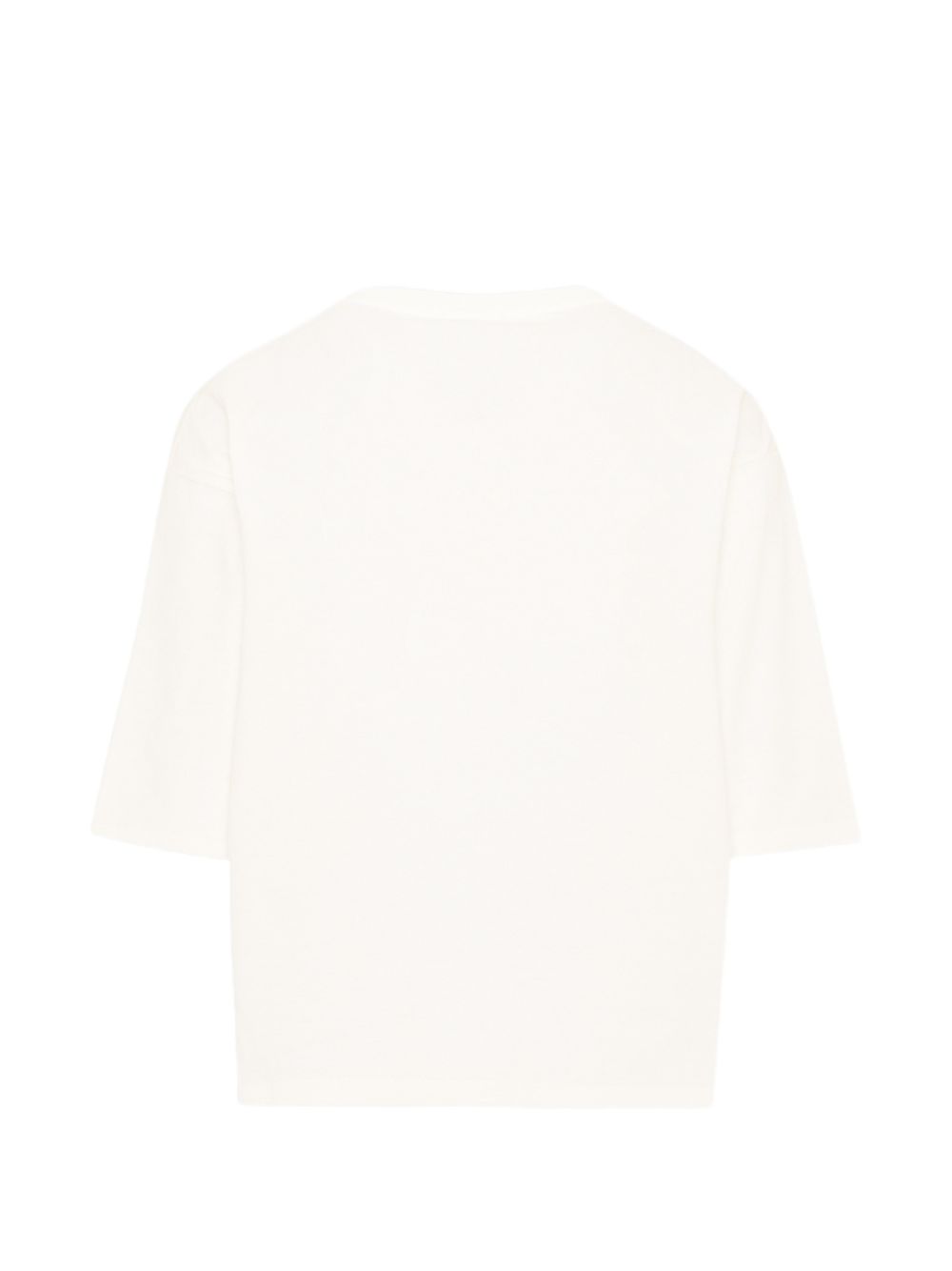 T-shirt per bambina Gucci Kids bianca con stampa con logo Interlocking G 868058XJHYW 9214 GUCCI KIDS 