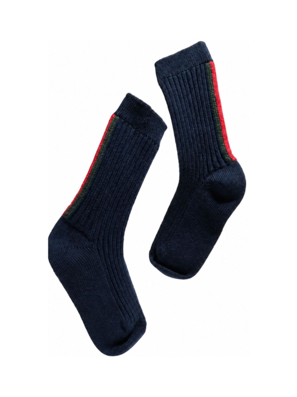 Calzini per bambini Gucci Kids blu con nastro Web rosso e verde 8682244K ADD 4066 GUCCI KIDS 