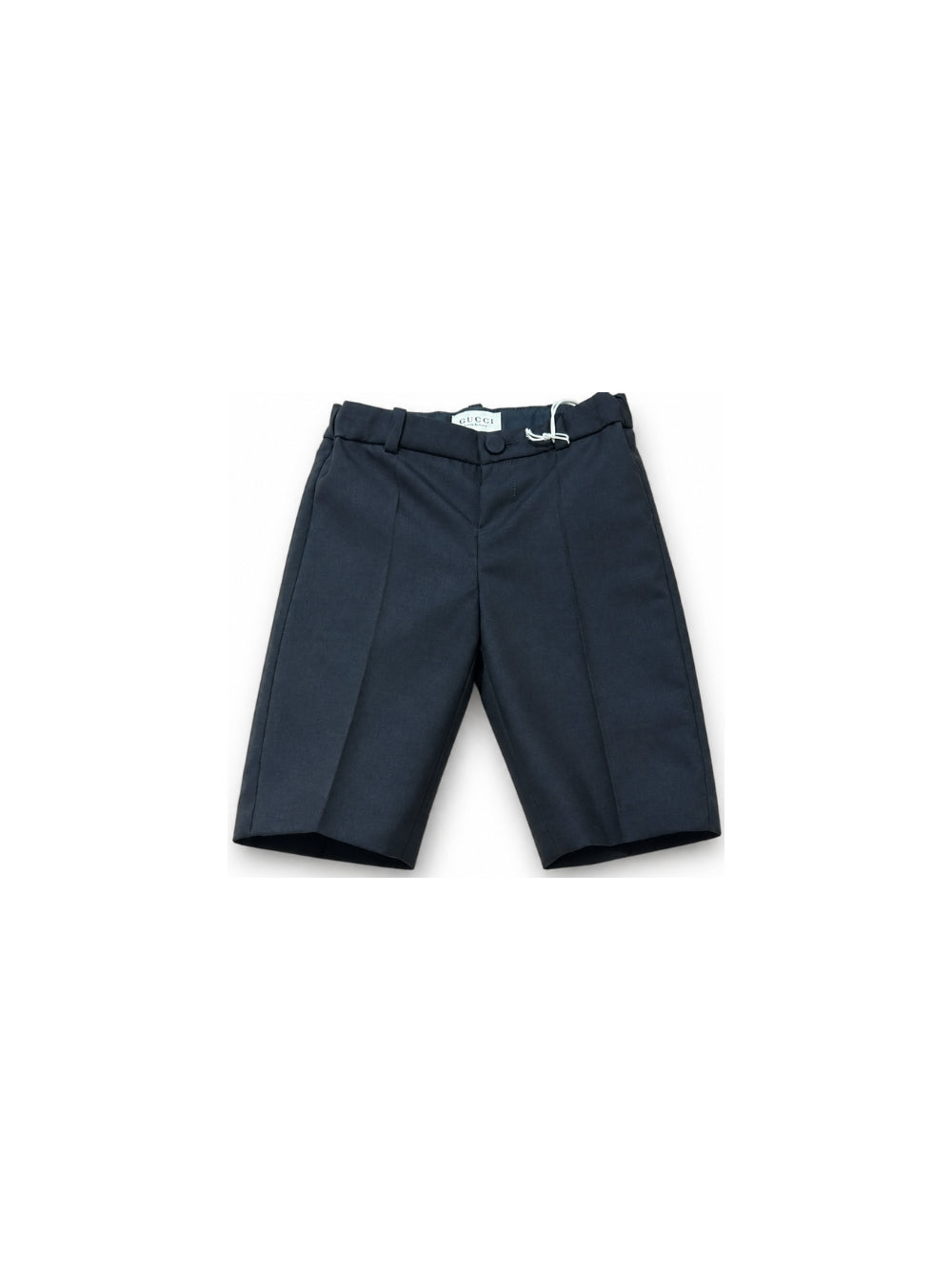 Pantaloni per neonato Gucci Kids blu con stemma sul retro 870280XWA7D 4440 GUCCI KIDS 