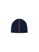 Cappello per bambino Gucci Kids blu con dettaglio nastro Web rosso e verde 8710214KADM 4066 GUCCI KIDS 