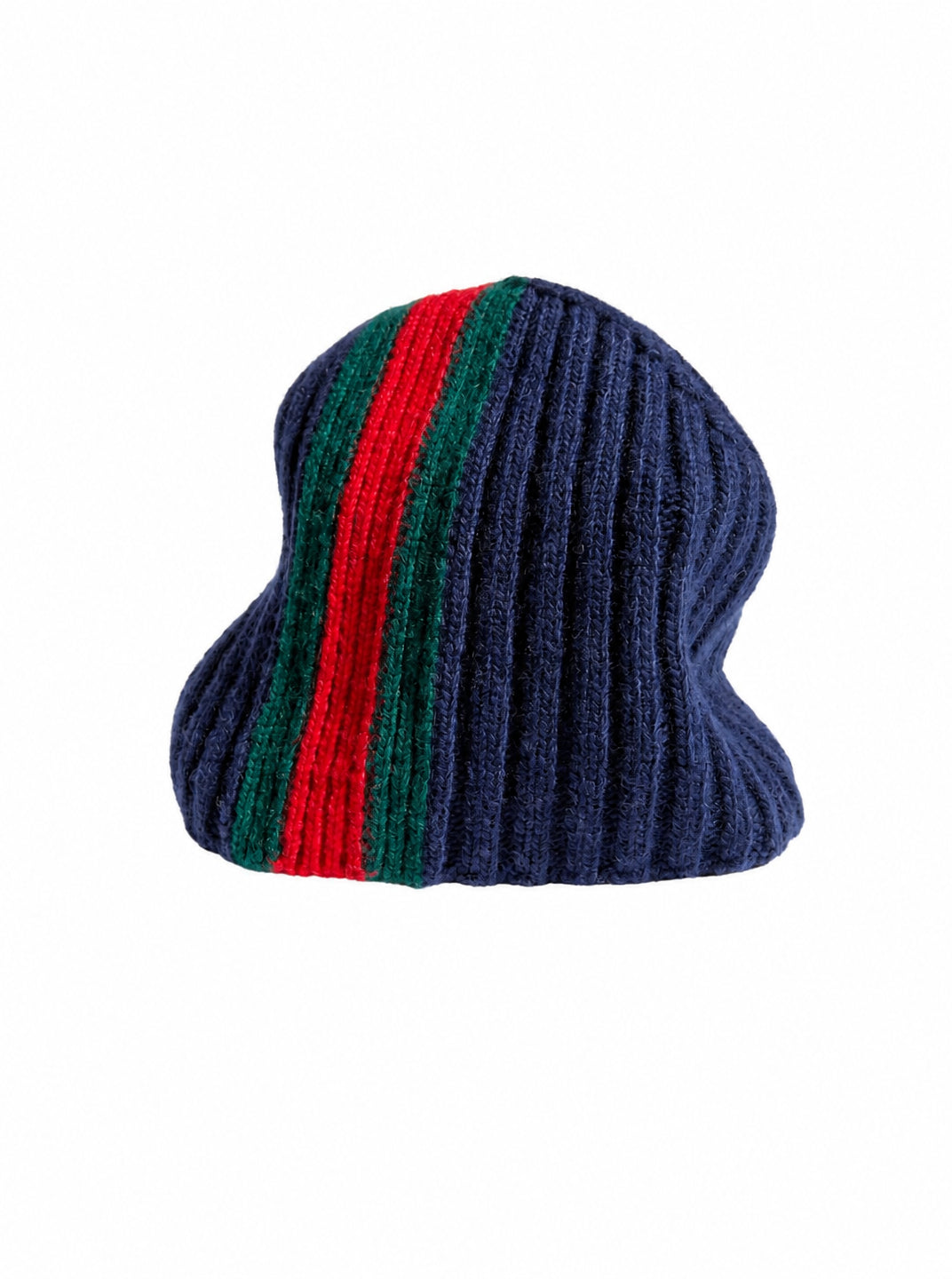 Cappello per bambino Gucci Kids blu con nastro Web rosso e verde 8710253KACH 4066 GUCCI KIDS 