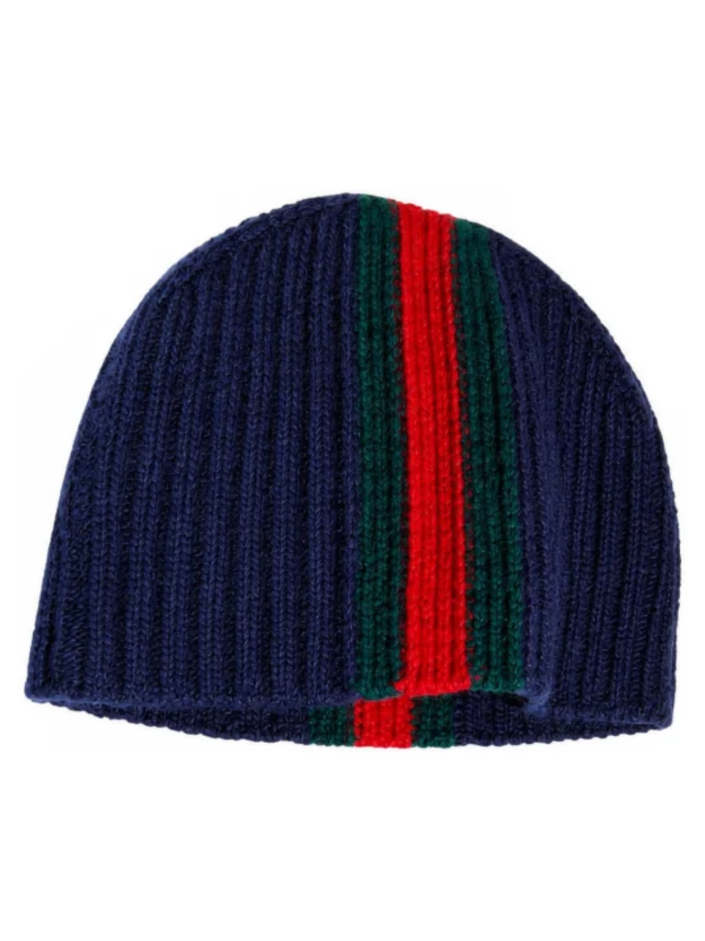 Cappello per bambino Gucci Kids blu con nastro Web rosso e verde 8710253KACH 4066 GUCCI KIDS 