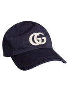 Cappellino da baseball per bambino Gucci Kids blu con ricamo logo 8713723HBLM 4266 GUCCI KIDS 