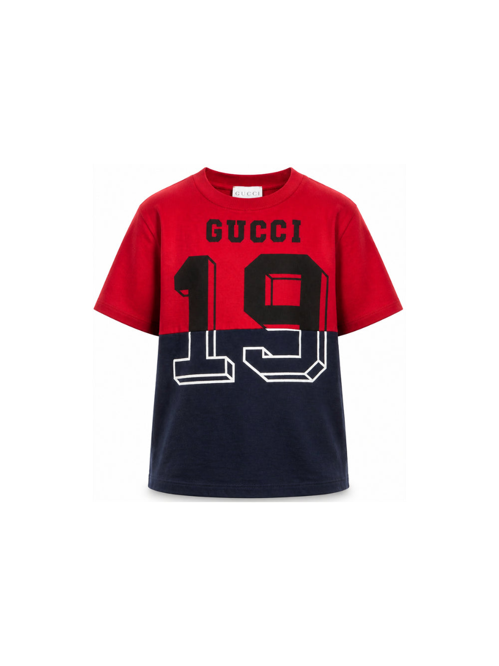T-shirt per bambino Gucci Kids rossa con stampa Gucci 1921 872620XJHW9 6806 GUCCI KIDS 