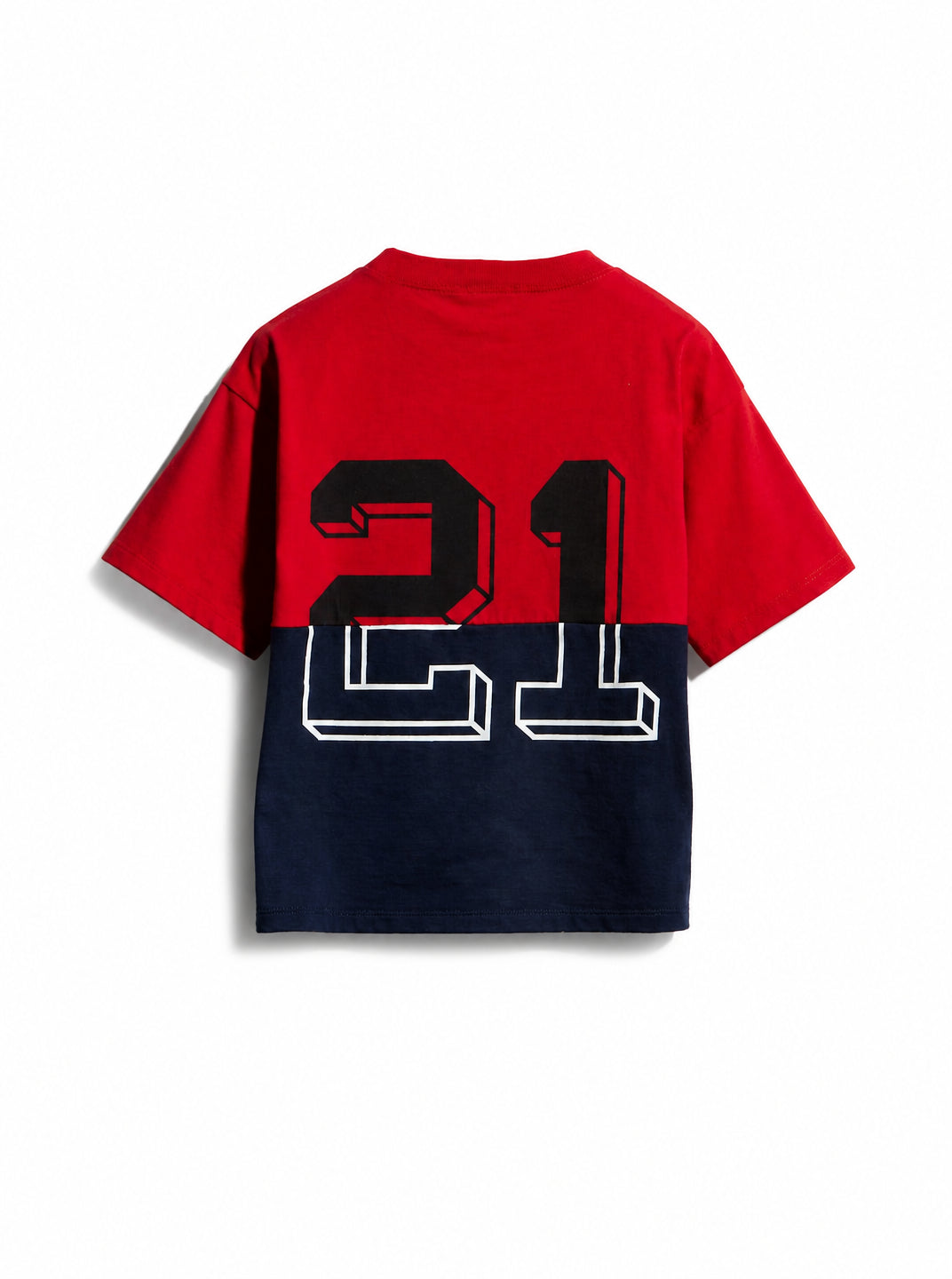 T-shirt per bambino Gucci Kids rossa con stampa Gucci 1921 872620XJHW9 6806 GUCCI KIDS 