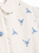 Abito per neonata Gucci Kids beige con finiture in pizzo 872846ZAU0J 9203 GUCCI KIDS 