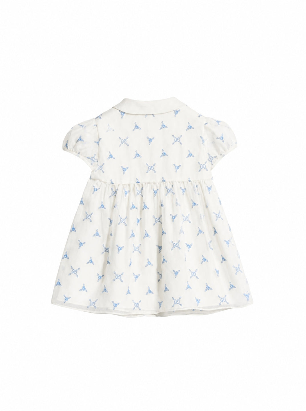 Abito per neonata Gucci Kids beige con finiture in pizzo 872846ZAU0J 9203 GUCCI KIDS 