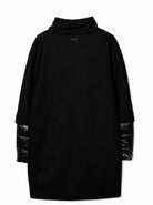 Cappotto per bambina Herno Kids nero con design imbottito CA000014G33344 9300 HERNO KIDS 
