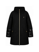 Cappotto per bambina Herno Kids nero con design imbottito CA000014G33344 9300 HERNO KIDS 