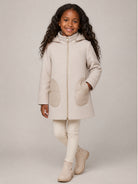 Cappotto per bambina Herno Kids beige con cappuccio GC000049G33344 1985 HERNO KIDS 