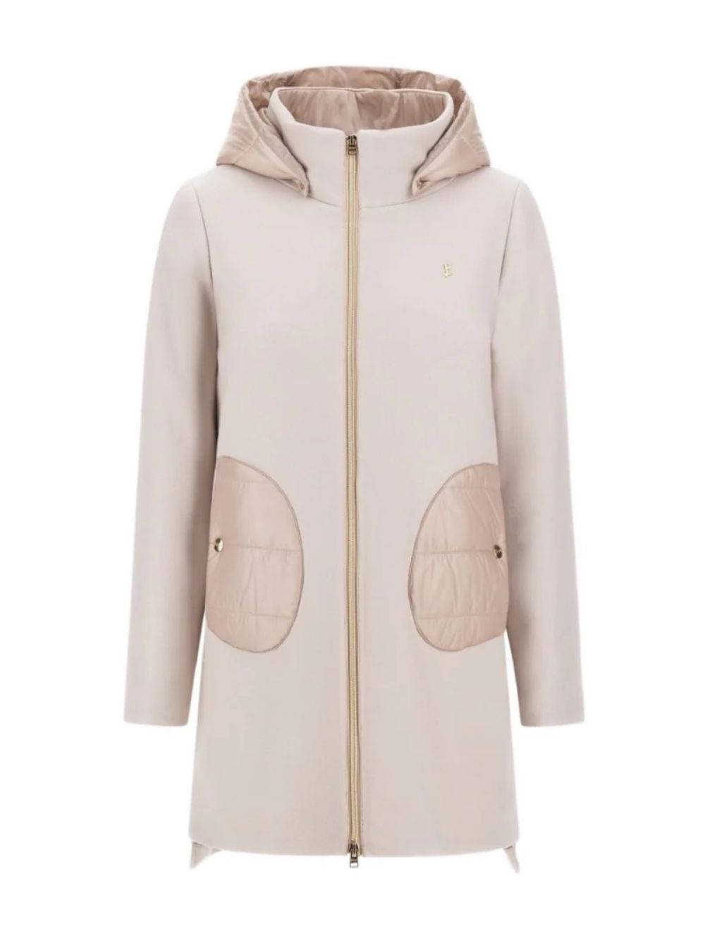 Cappotto per bambina Herno Kids beige con cappuccio GC000049G33344 1985 HERNO KIDS 