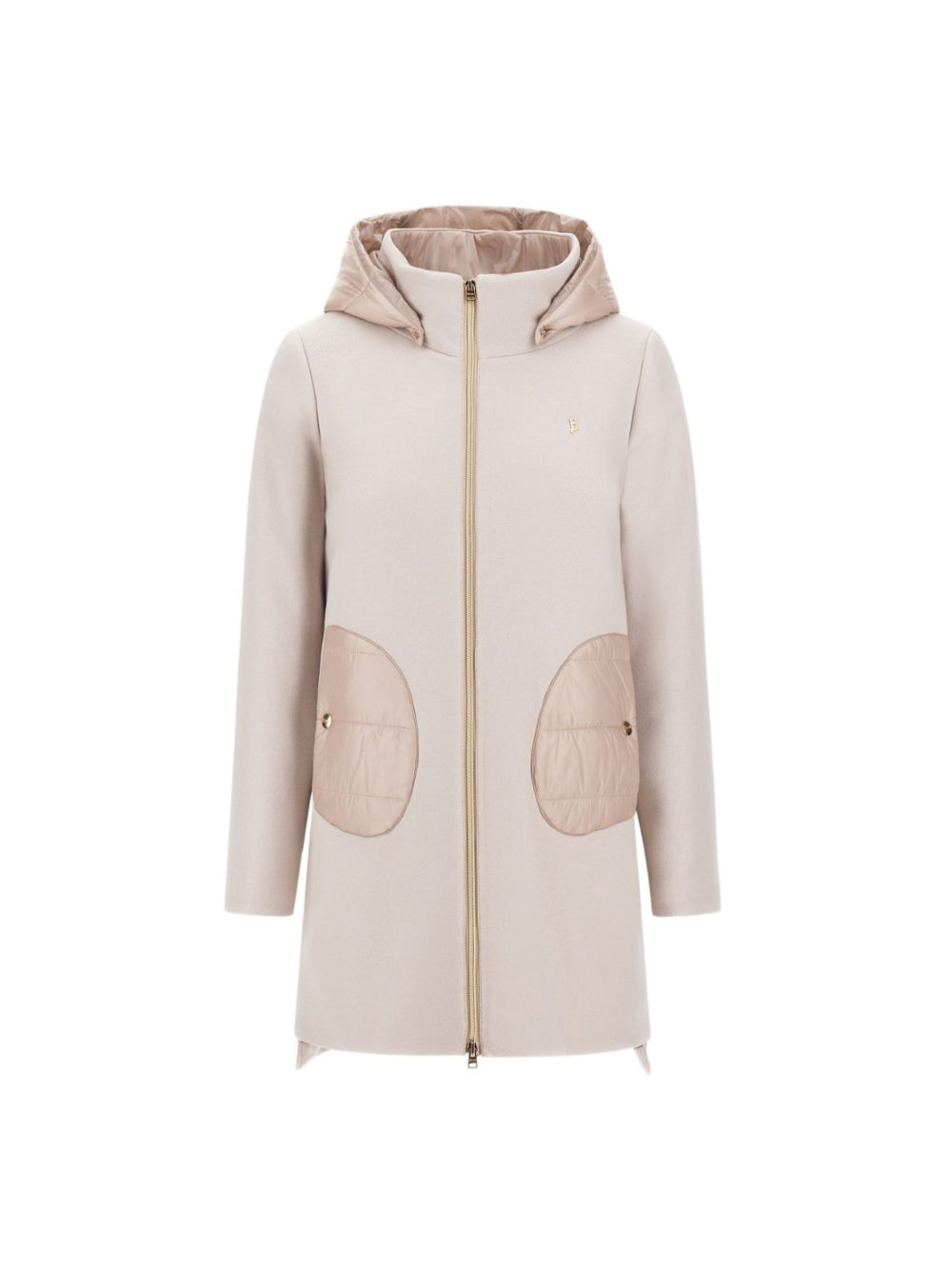 Cappotto per bambina Herno Kids beige con cappuccio GC000049G33344 1985 HERNO KIDS 