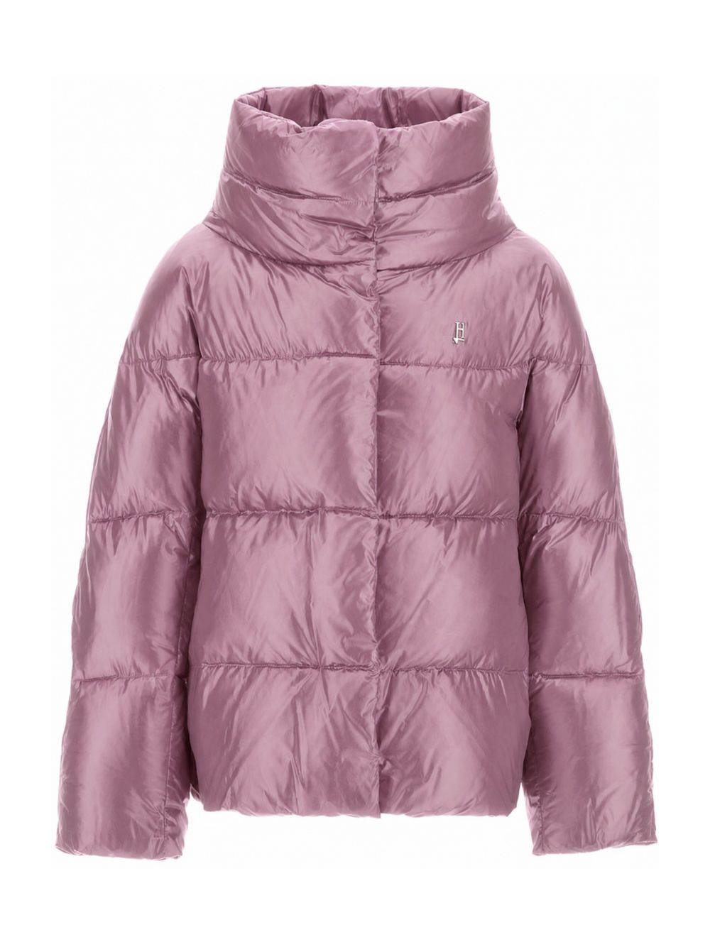 Giubbino per bambina Herno Kids rosa con design trapuntato PI000189G12017Z 4138 HERNO KIDS 