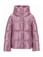 Giubbino per bambina Herno Kids rosa con design trapuntato PI000189G12017Z 4138 HERNO KIDS 
