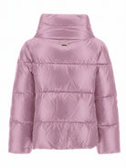 Giubbino per bambina Herno Kids rosa con design trapuntato PI000189G12017Z 4138 HERNO KIDS 