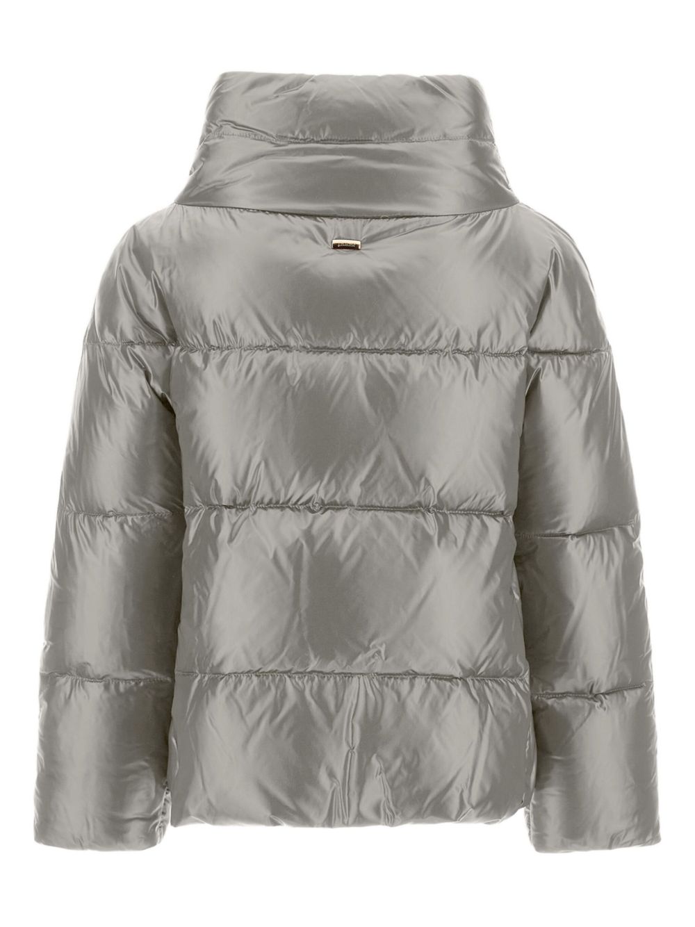 Giubbino per bambina Herno Kids grigio con design trapuntato PI000189G12017Z 9406 HERNO KIDS 