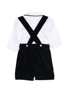 Completo per neonato Jesurum Kids multicolore salopette e camicia OFIUCO LEO 36 01 JESURUM KIDS 