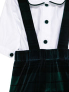Set camicia e salopette per neonato Jesurum Kids multicolore con motivo tartan OFIUCO LEO 36 8 JESURUM KIDS 