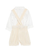 Set camicia e salopette per neonato Jesurum Kids multicolore con colletto alla Peter Pan OFIUCO LEO 38 10 JESURUM KIDS 