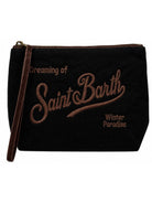 Pochette Aline Wax MC2 St. Barth multicolore con logo ricamato sul davanti ALI0058 00131M MC2 ST. BARTH KIDS 