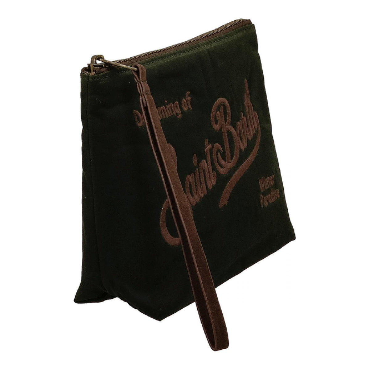 Pochette Aline Wax MC2 St. Barth multicolore con logo ricamato sul davanti ALI0058 00131M MC2 ST. BARTH KIDS 