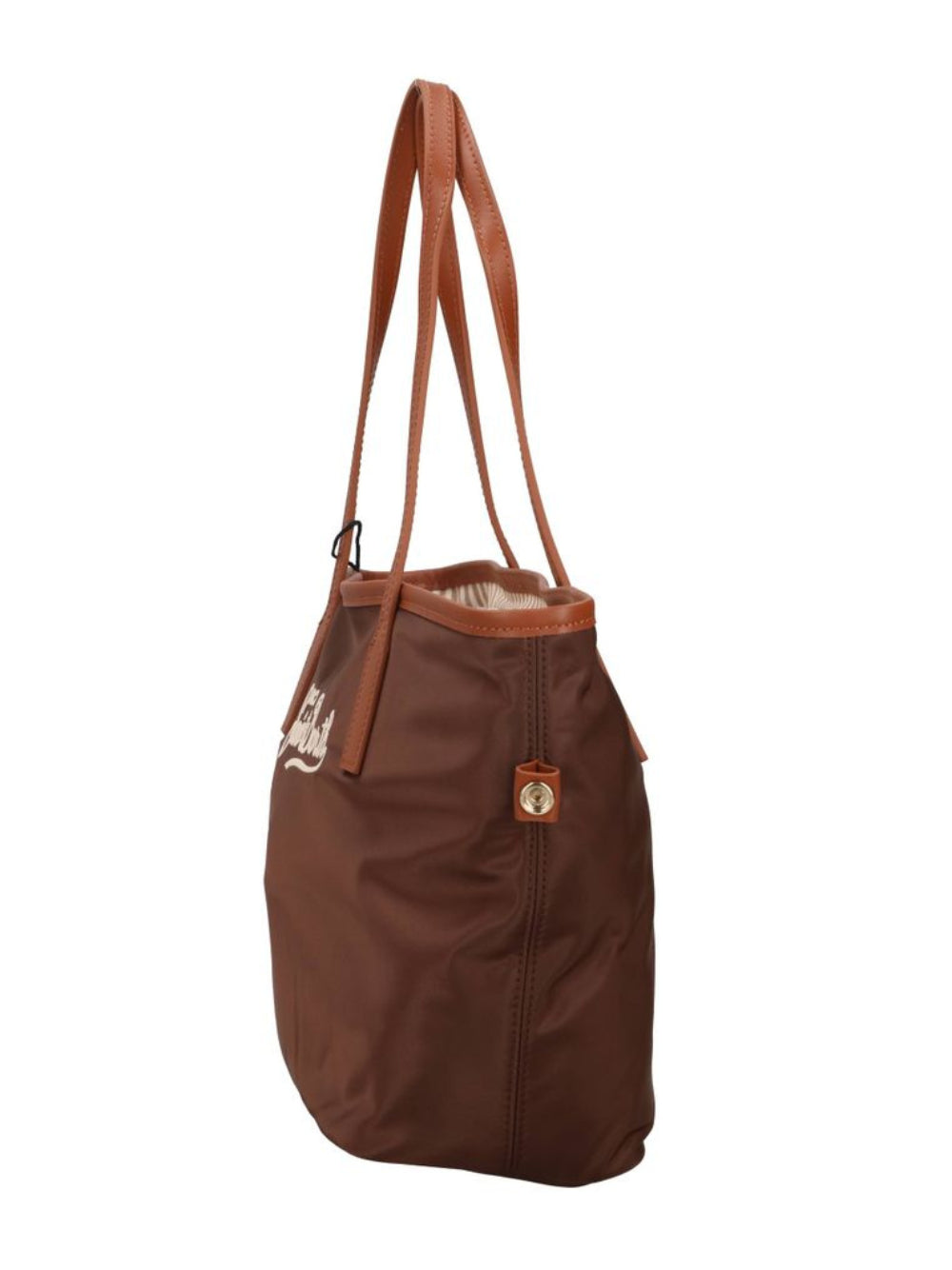 Borsa City Bag MC2 Saint Barth marrone in tessuto tecnico CB0004 00163M MC2 ST. BARTH 