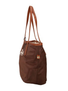 Borsa City Bag MC2 Saint Barth marrone in tessuto tecnico CB0004 00163M MC2 ST. BARTH 