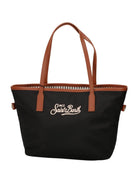 Borsa City Bag MC2 Saint Barth nera in tessuto tecnico CB0004 00680M MC2 ST. BARTH 