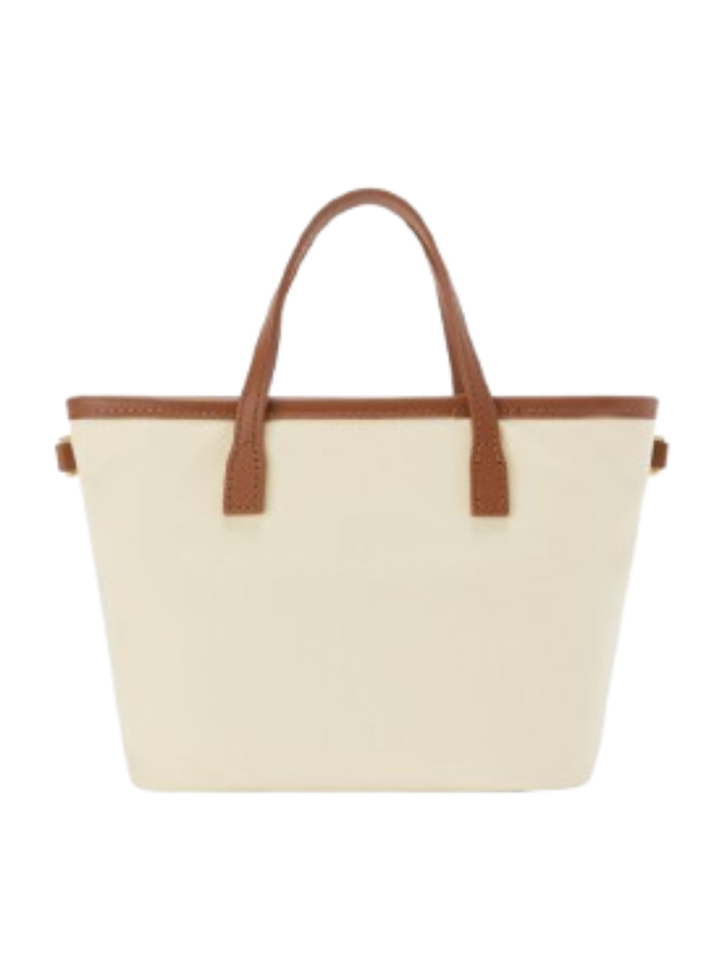 Borsa City Bag MC2 Saint Barth bianca con logo ricamato sul davanti CB0005 00478M MC2 ST. BARTH 