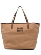 Borsa City Bag Wax MC2 St. Barth marrone con rifinitura scamosciata CB0006 01015M MC2 ST. BARTH KIDS 