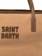 Borsa City Bag Wax MC2 St. Barth marrone con rifinitura scamosciata CB0006 01015M MC2 ST. BARTH KIDS 