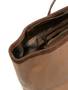 Borsa City Bag Wax MC2 St. Barth marrone con rifinitura scamosciata CB0006 01015M MC2 ST. BARTH KIDS 
