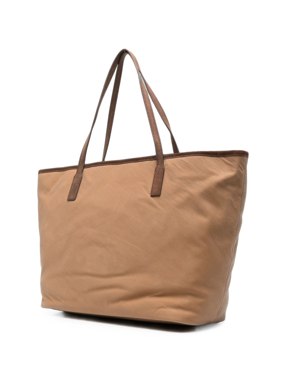 Borsa City Bag Wax MC2 St. Barth marrone con rifinitura scamosciata CB0006 01015M MC2 ST. BARTH KIDS 