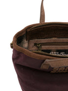 Borsa City Bag Mini MC2 St. Barth rossa con finitura in pelle scamosciata CBMIN001 01018M MC2 ST. BARTH KIDS 