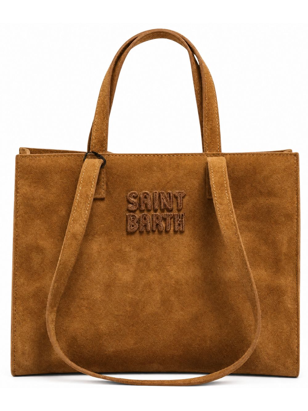 Borsa a spalla Jour MC2 St. Barth beige con finitura scamosciata JOBA001 00657M MC2 ST. BARTH KIDS 