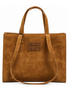 Borsa a spalla Jour MC2 St. Barth beige con finitura scamosciata JOBA001 00657M MC2 ST. BARTH KIDS 