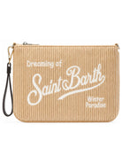 Borsa Parisienne Corduroy MC2 St. Barth beige con trama a coste PARM008 04095M MC2 ST. BARTH KIDS 