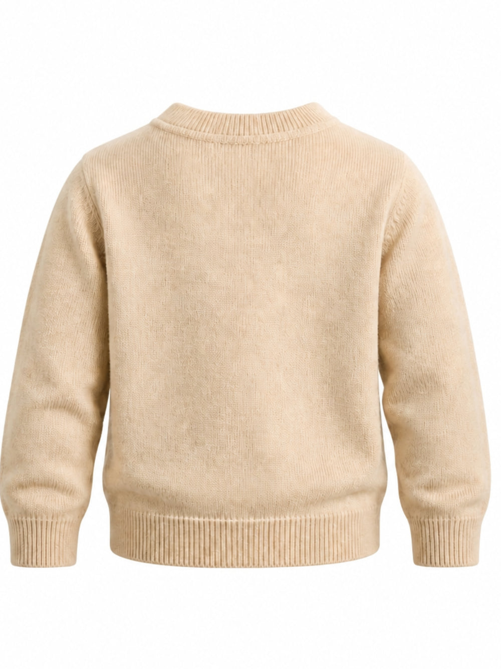 Maglione per donna MC2 Saint Barth beige con scritta ricamata "Cortina Queen" QUE0018 00234M MC2 ST. BARTH 