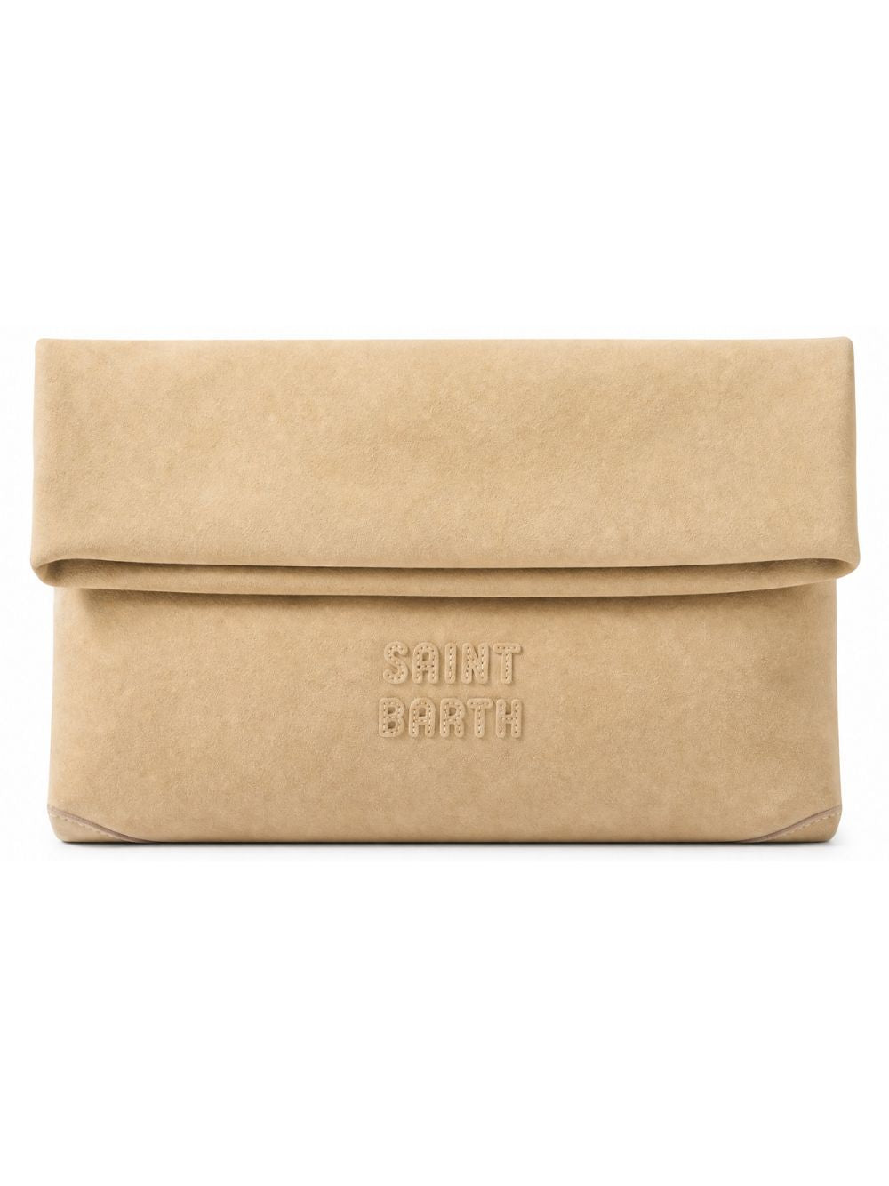 Pochette Maxi MC2 St. Barth beige in camoscio SMC0001 00027M MC2 ST. BARTH KIDS 