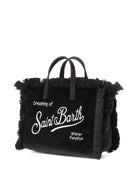 Borsa Vanity Mini Velvet N MC2 St. Barth nera con texture in velluto VAMI033 00474M MC2 ST. BARTH KIDS 