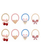Set di otto elastici per capelli per bambina Mimi & Lula Kids multicolore con fantasie diverse 192047-47 KITTYBOW MIMI & LULA KIDS 